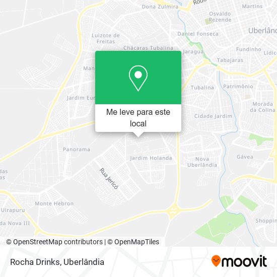 Rocha Drinks mapa