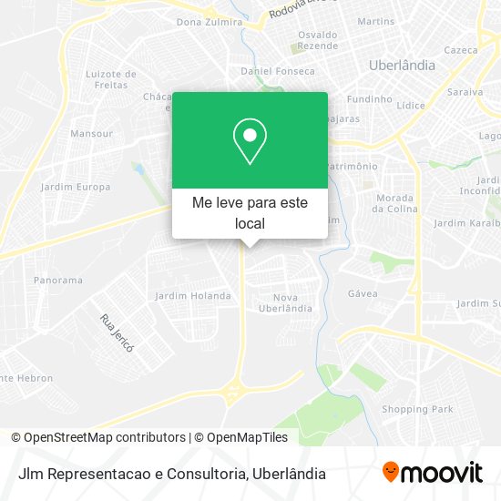 Jlm Representacao e Consultoria mapa