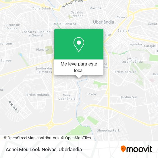 Achei Meu Look Noivas mapa