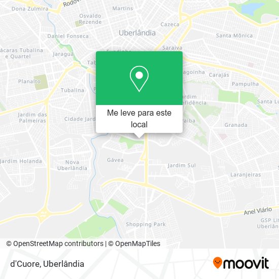 d'Cuore mapa
