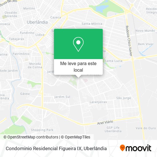 Condominio Residencial Figueira IX mapa