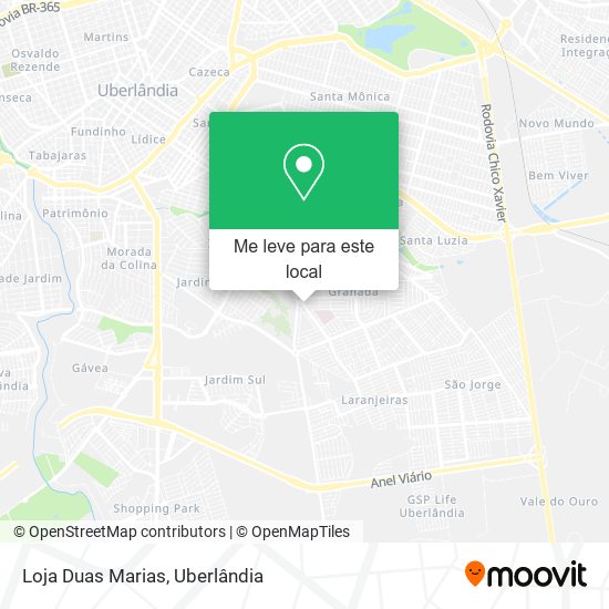 Loja Duas Marias mapa