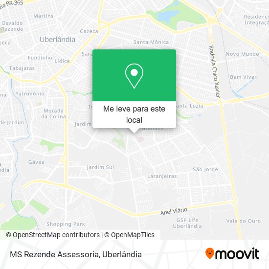 MS Rezende Assessoria mapa