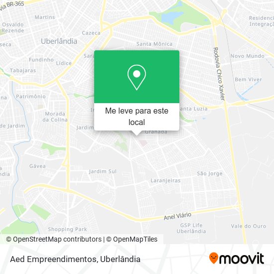 Aed Empreendimentos mapa