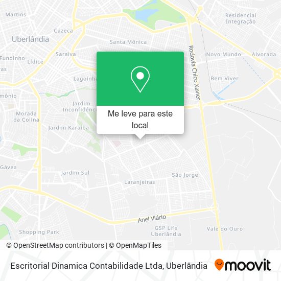 Escritorial Dinamica Contabilidade Ltda mapa