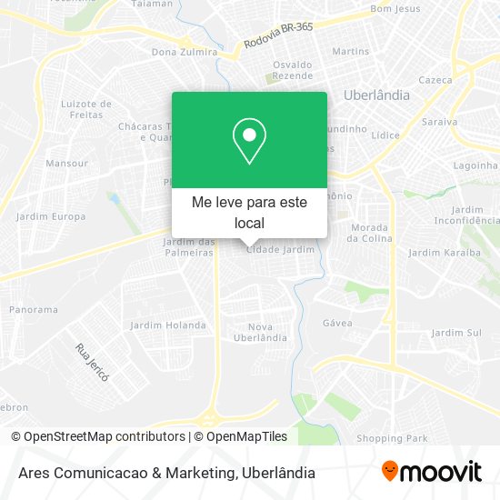 Ares Comunicacao & Marketing mapa