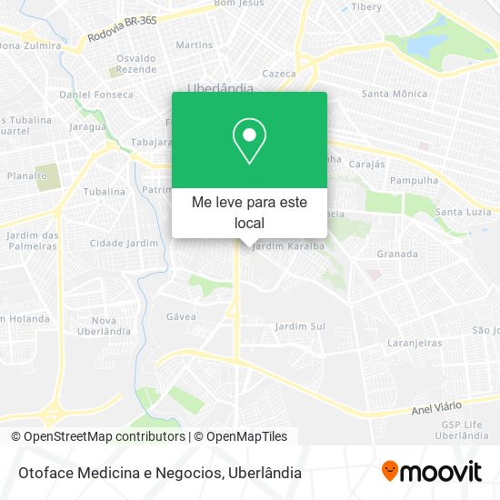 Otoface Medicina e Negocios mapa