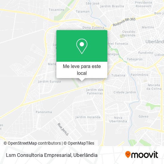 Lsm Consultoria Empresarial mapa