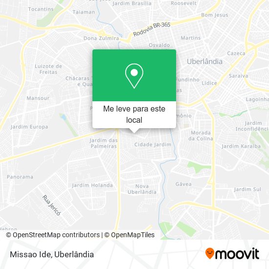 Missao Ide mapa