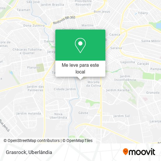 Grasrock mapa