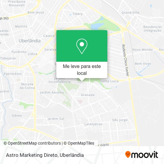 Astro Marketing Direto mapa