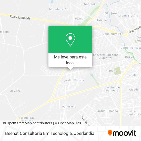 Beenat Consultoria Em Tecnologia mapa