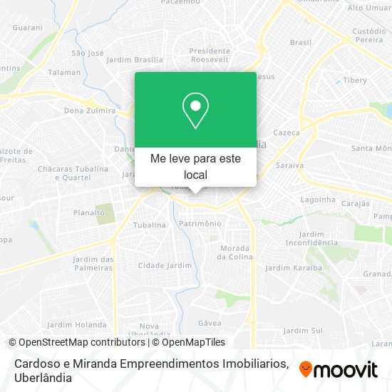 Cardoso e Miranda Empreendimentos Imobiliarios mapa