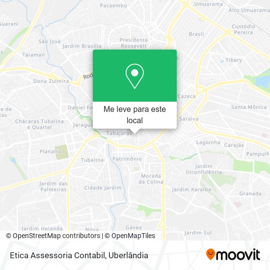 Etica Assessoria Contabil mapa
