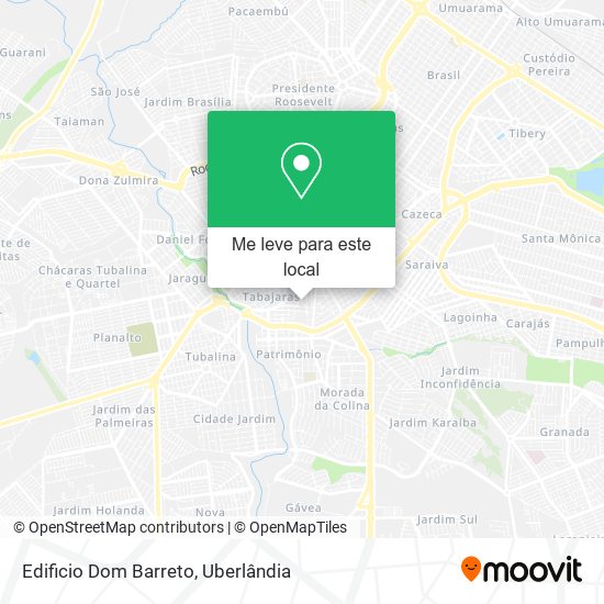 Edificio Dom Barreto mapa