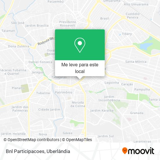 Bnl Participacoes mapa
