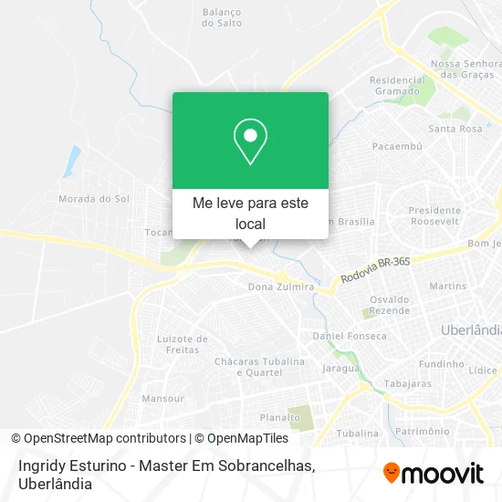 Ingridy Esturino - Master Em Sobrancelhas mapa