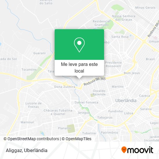 Aliggaz mapa