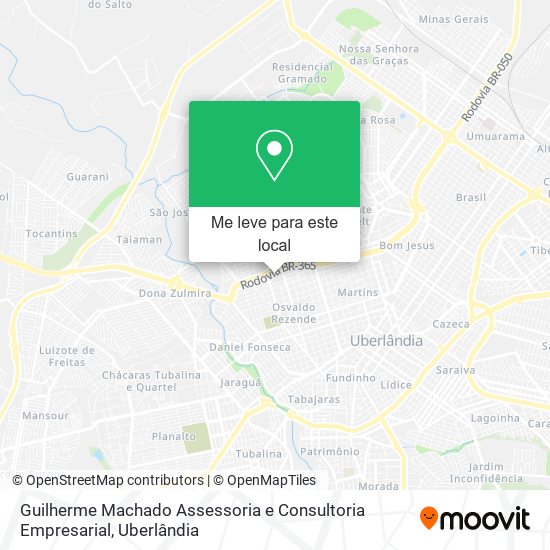 Guilherme Machado Assessoria e Consultoria Empresarial mapa