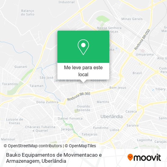 Bauko Equipamentos de Movimentacao e Armazenagem mapa