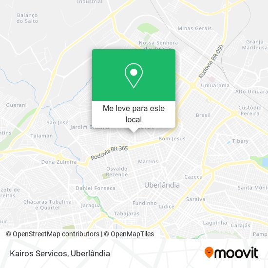 Kairos Servicos mapa