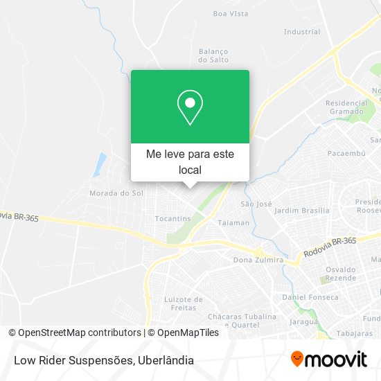 Low Rider Suspensões mapa