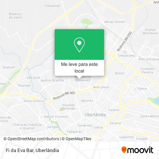 Fi da Eva Bar mapa