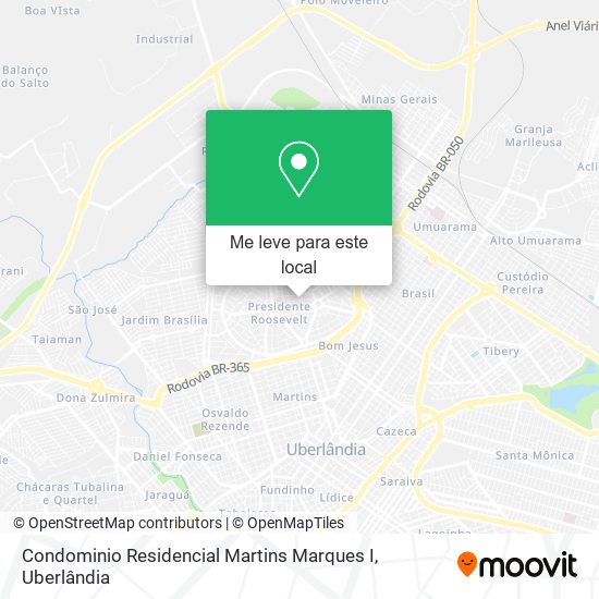 Condominio Residencial Martins Marques I mapa