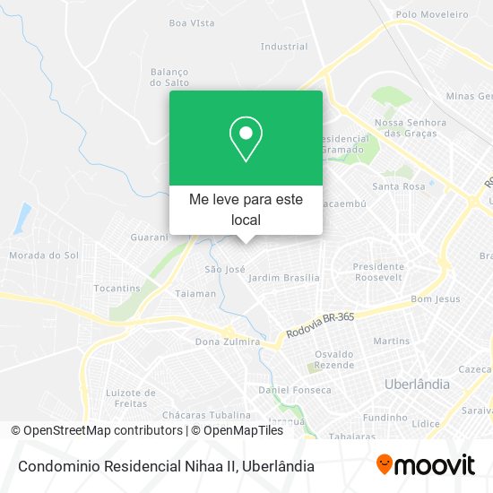 Condominio Residencial Nihaa II mapa