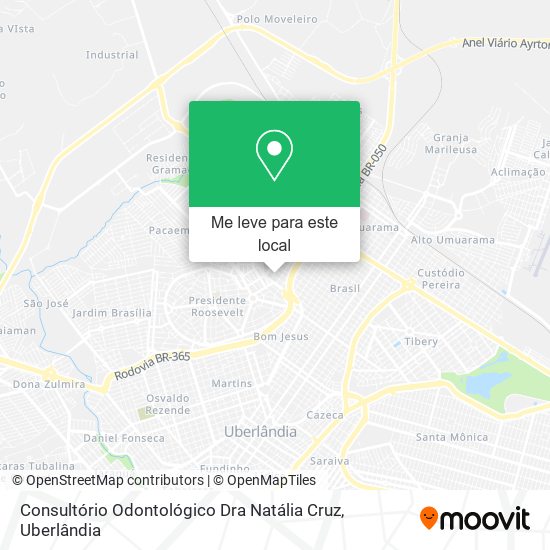 Consultório Odontológico Dra Natália Cruz mapa