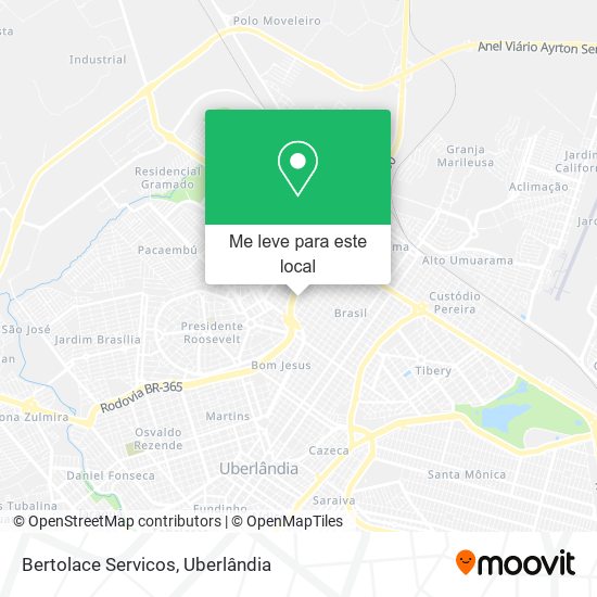 Bertolace Servicos mapa