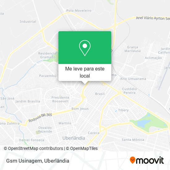 Gsm Usinagem mapa