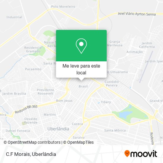 C.F Morais mapa