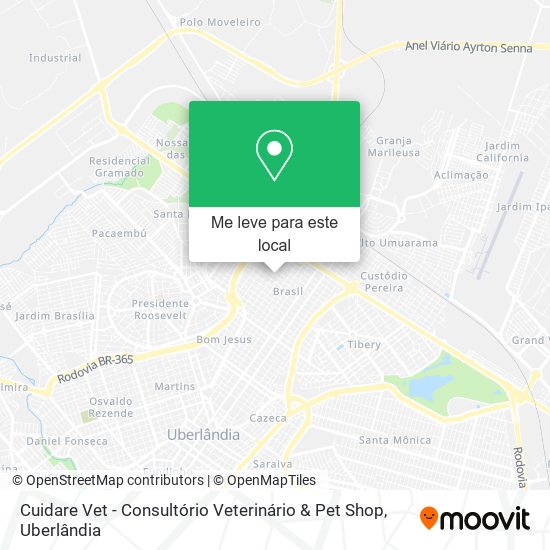 Cuidare Vet - Consultório Veterinário & Pet Shop mapa