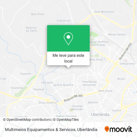 Multimeios Equipamentos & Servicos mapa