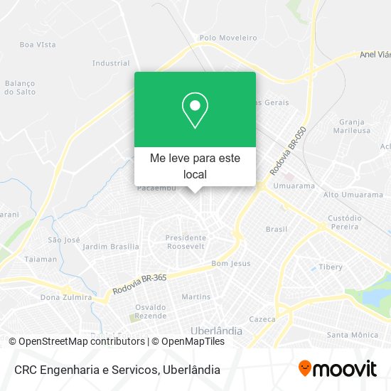 CRC Engenharia e Servicos mapa