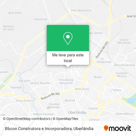 Bbcon Construtora e Incorporadora mapa