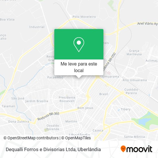 Dequalli Forros e Divisorias Ltda mapa