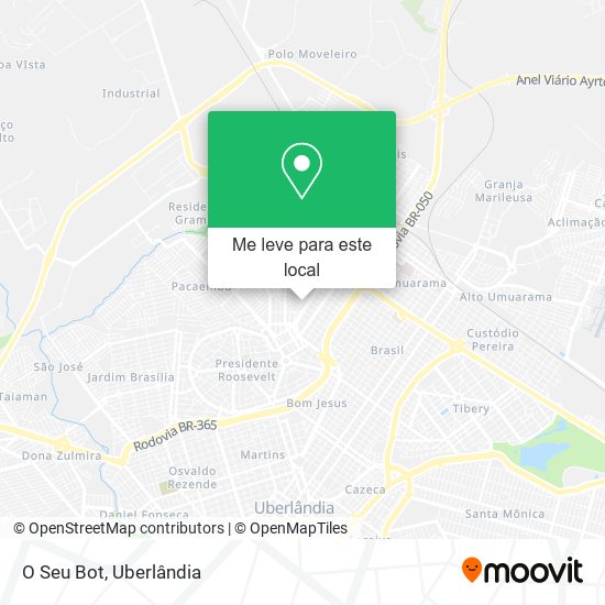 O Seu Bot mapa