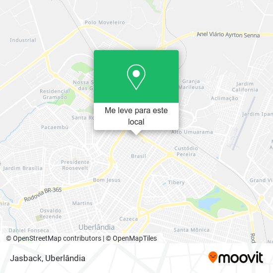 Jasback mapa