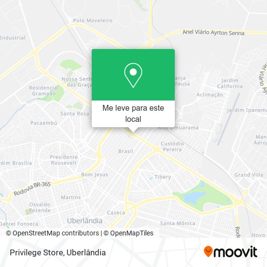 Privilege Store mapa