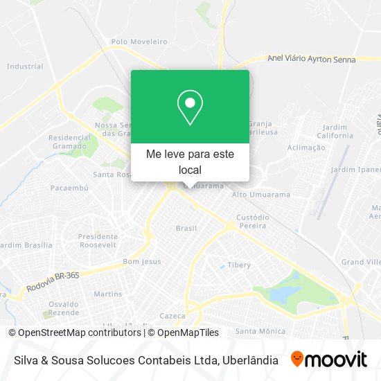 Silva & Sousa Solucoes Contabeis Ltda mapa