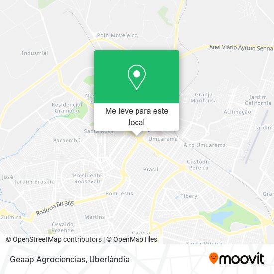 Geaap Agrociencias mapa