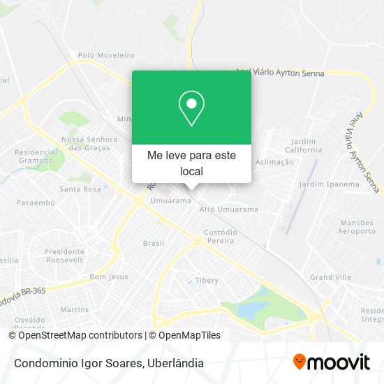 Condominio Igor Soares mapa