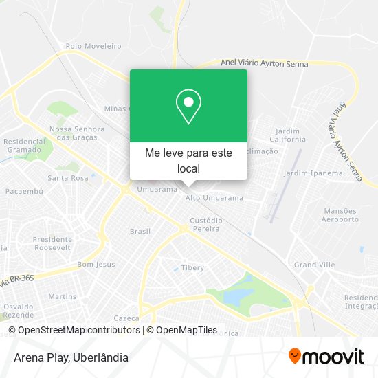 Arena Play mapa