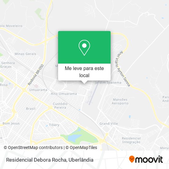 Residencial Debora Rocha mapa