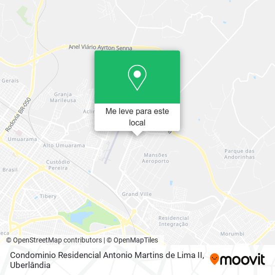 Condominio Residencial Antonio Martins de Lima II mapa