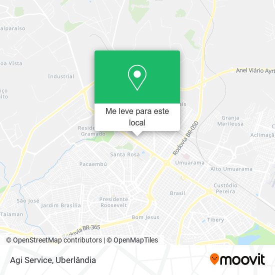Agi Service mapa