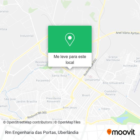 Rm Engenharia das Portas mapa