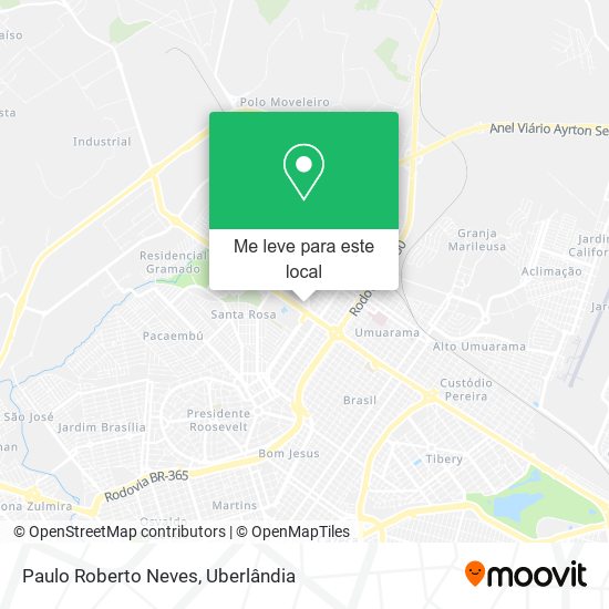 Paulo Roberto Neves mapa